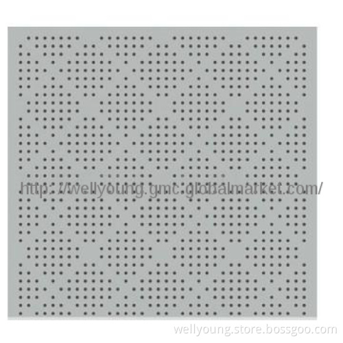 calcium silicate/fiber cement perforated ceilings,Acoustic Board,595x5